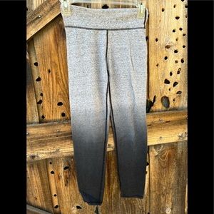 Gap Leggings Gray Ombré Gapfit Women's Size M